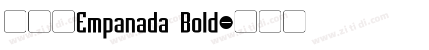 字体名Empanada Bold字体转换